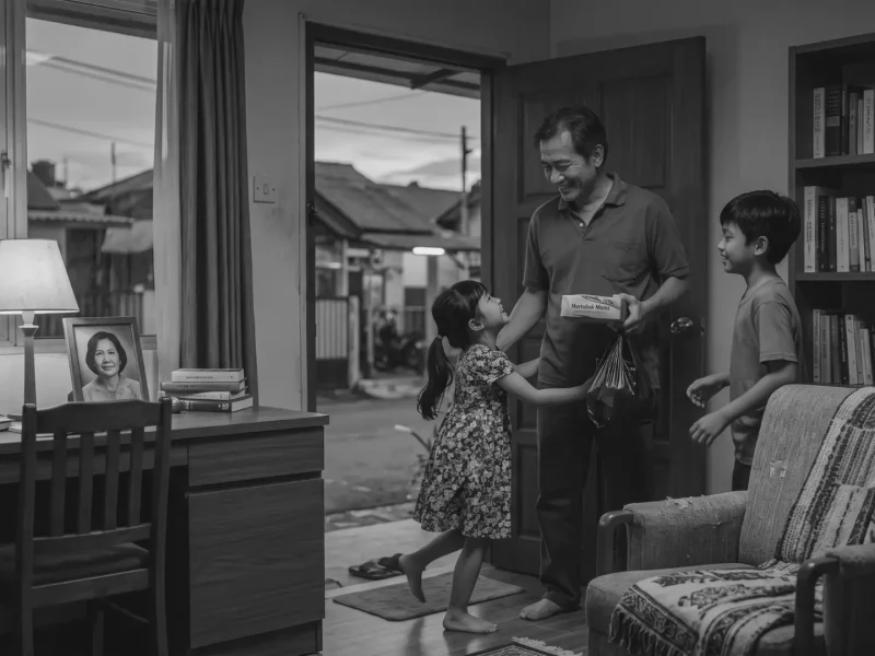 Ayah Jarang Berkata Sayang, Tapi Selalu Pulang Membawa Harapan