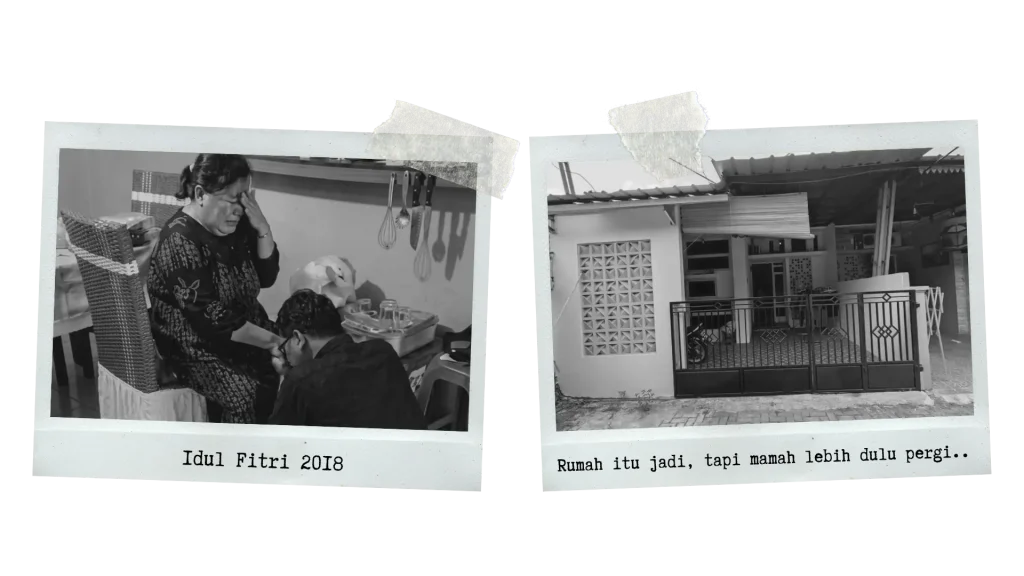 Mamah, Rumah itu hampir jadi..